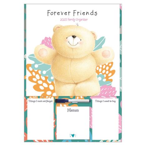 A3 Forever Friends Month-to-View Family Organiser 2025